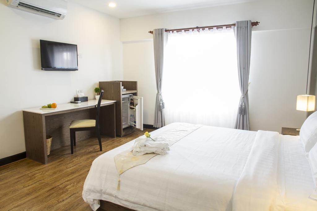 Asiban Quay Boutique Hotel Phnompen Szoba fotó